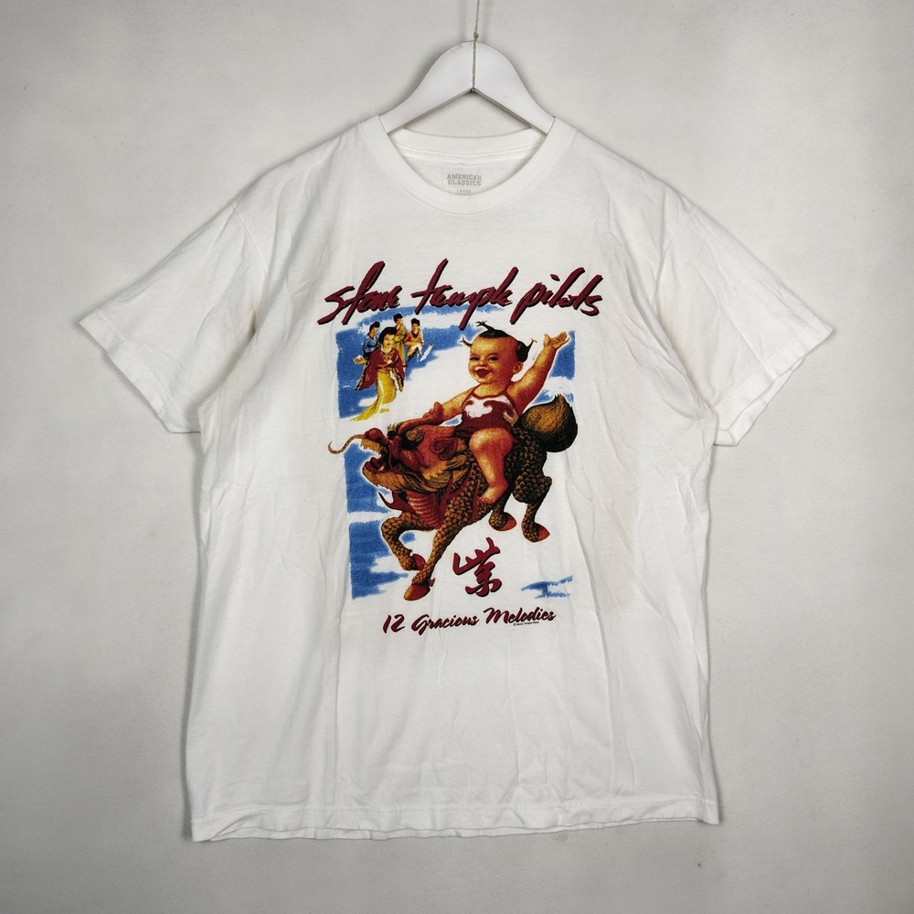 American Classics Stone Temple Pilots Purple Album Graphic Tee White Large
